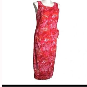 R&K elegant sleeveless floral maxi dress back zipper wrapped skirt, vintage y2k